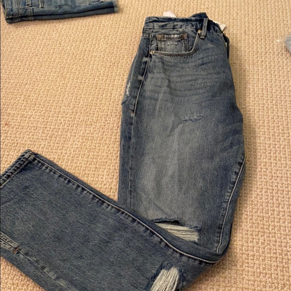 Flared jeans